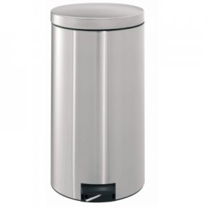 Корзина с педалью MERIDA KMS34 металлическая матовая 45л