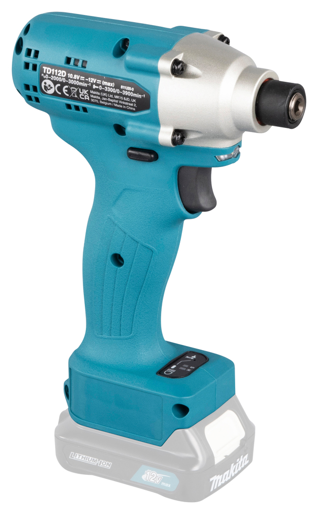 Шуруповерт ударный аккумуляторный Makita TD112DMZ CXT 12В, 135 Нм, 3000 об/мин, без акб и ЗУ