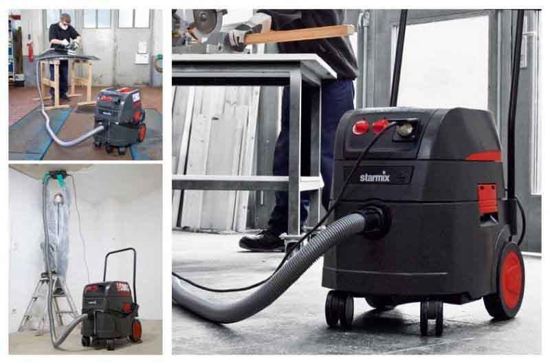 Промышленные пылесосы для работы с электроинструментом и взрывобезопасные пылесосы