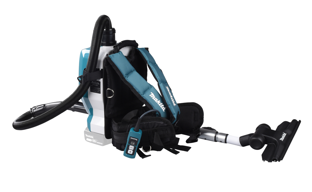 Пылесос ранцевый аккумуляторный Makita DVC261ZX11 LXT 18В X2, 110 мбар, 2 л, без акб и ЗУ