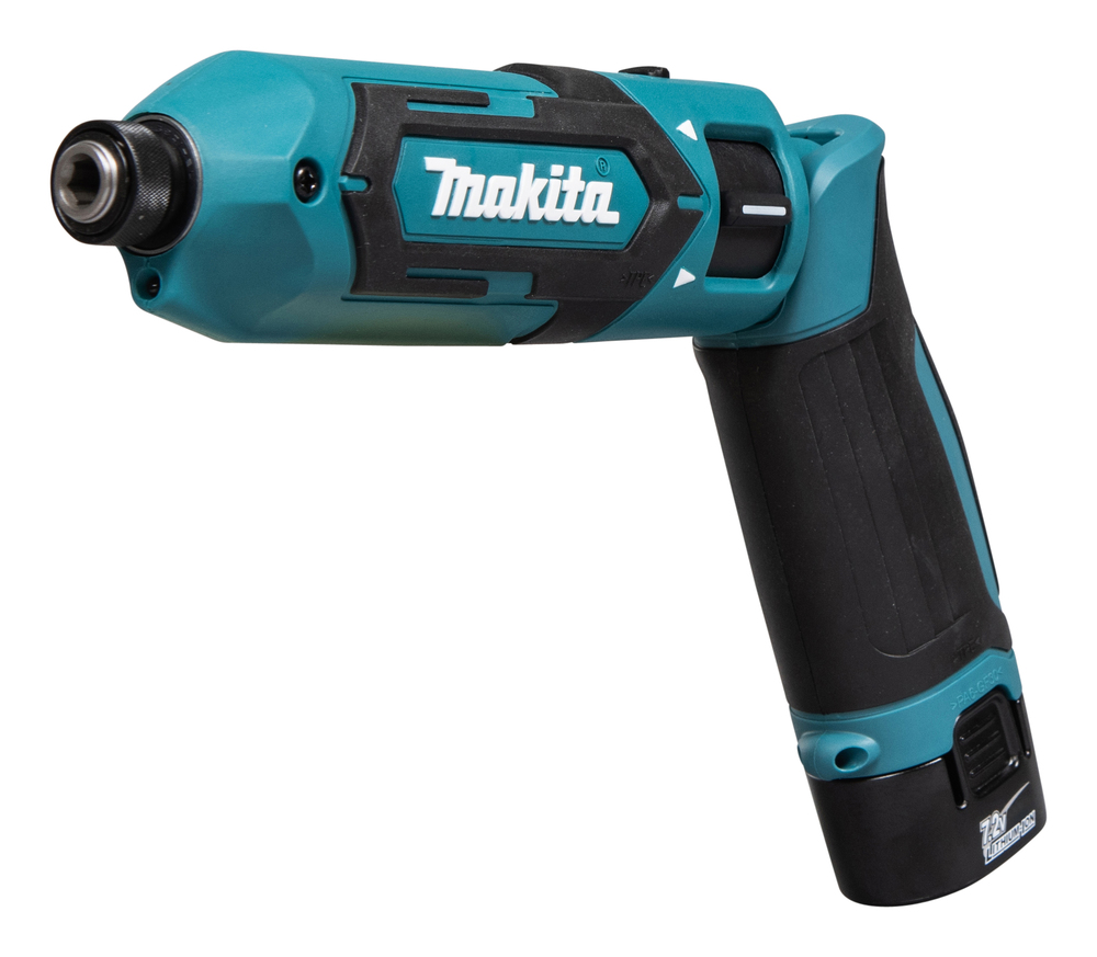 Отвертка аккумуляторная Makita TD022DSE 7.2В, 2х1.0 Ач, 25 Нм, 2450 об/мин