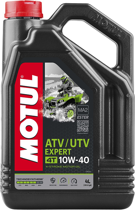 Моторное масло  Motul ATV UTV Expert 4T 10W-40 (4л)