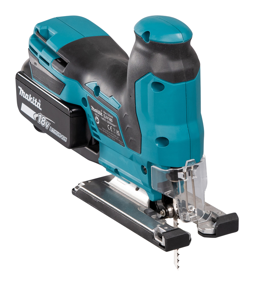 Лобзик аккумуляторный Makita DJV185Z LXT 18В, BL, Soft no Load, XPT, ход 23 мм, плавный пуск, поддержание оборотов п, без акб и ЗУ