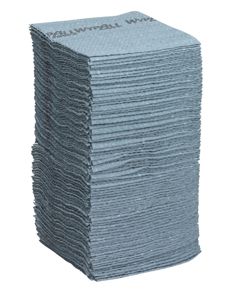 Нетканый протирочный материал в коробке Kimberly-Clark WypAll ForceMax 7569, голубой