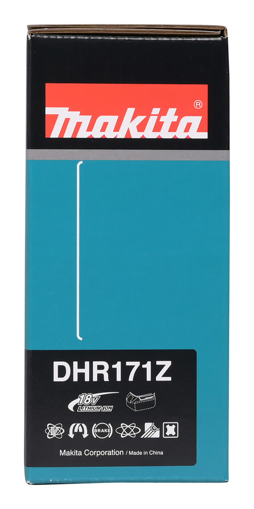 Перфоратор аккумуляторный Makita DHR171Z LXT 18В, 17 мм, 1,2 Дж, SDS-PLUS, без акб и ЗУ