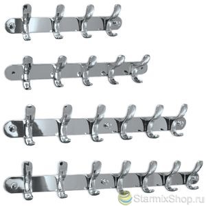 Крючки на планке 4шт. В5514