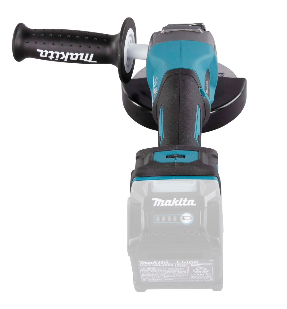 Угловая шлифмашина аккумуляторная с регулировкой оборотов Makita GA029GZ XGT BL 40В, 125 мм, 3000-8500 об/мин, без акб и ЗУ