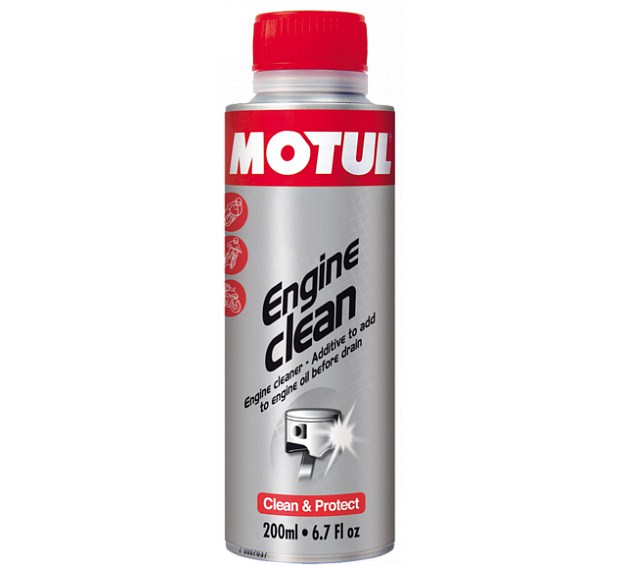 104976 Промывка масляной системы MOTUL Engine Clean Moto (200г)