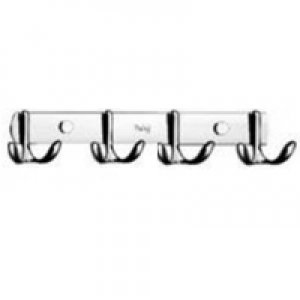 Полотенцедержатель с 4 крючками MERIDA HOTEL STANDART MHS111