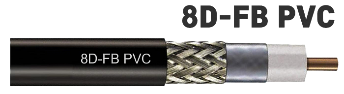 Кабель радиочастотный 8D-FB РVC