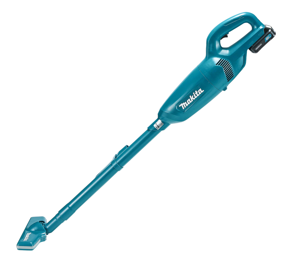 Пылесос аккумуляторный Makita CL106FDWY 10.8В, 1х1.5 Ач Li-ion, 31 мбар, 0,6 л