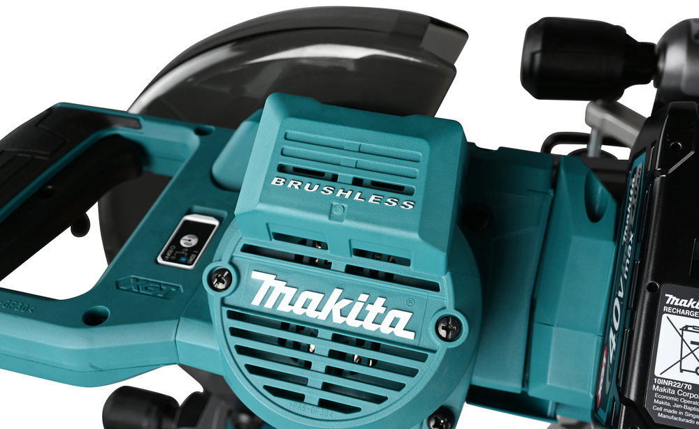 Пила торцовочная аккумуляторная консольная Makita LS004GZ01 XGT 40В BL, 260 мм, без акб и ЗУ