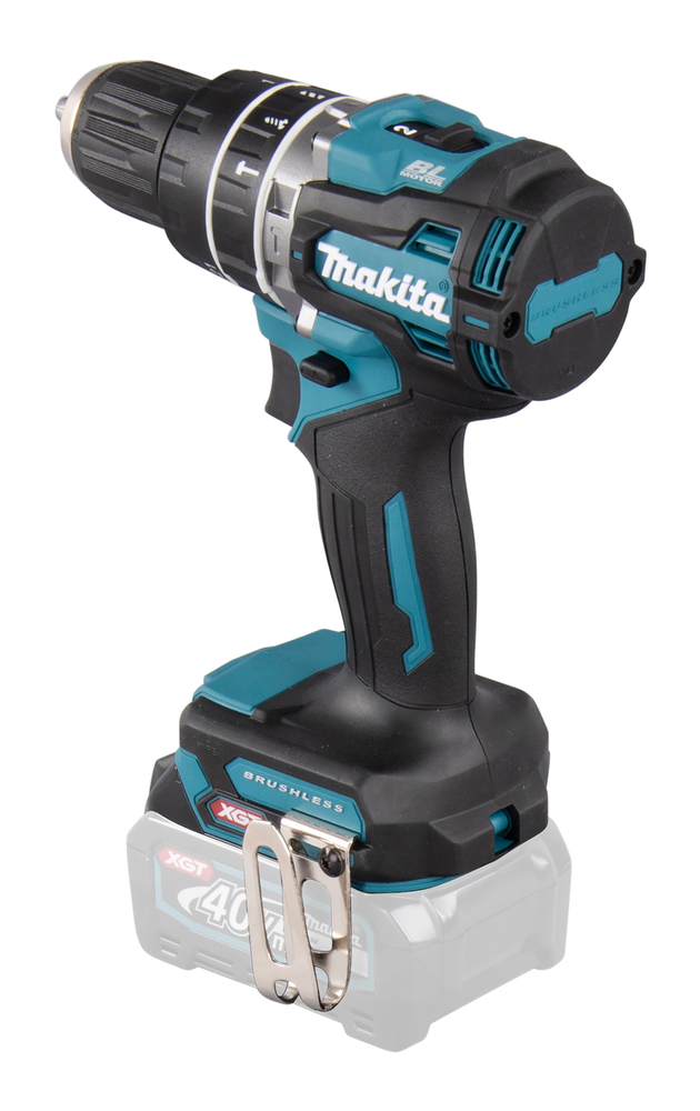 Ударная дрель-шуруповерт аккумуляторная Makita HP002GZ XGT 40В, 65 Нм, 2200 об/мин, без акб и ЗУ