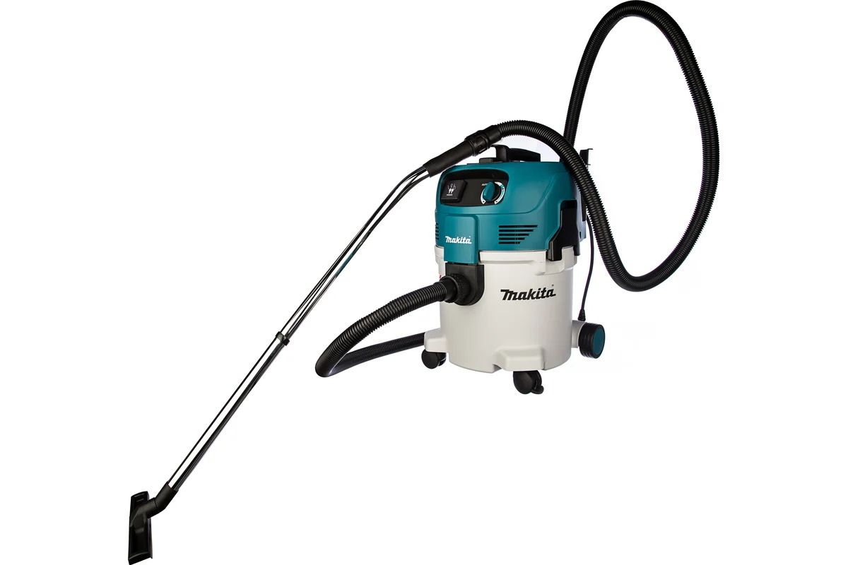 Пылесос для сухой и влажной уборки Makita VC3012L 1 500 Вт, 210 мбар, 30 л
