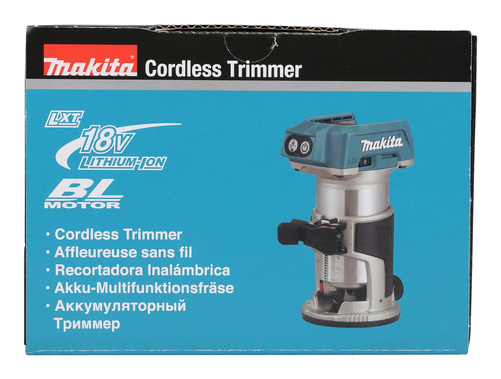 Фрезер кромочный аккумуляторный Makita DRT50Z LXT 18В, 6/8 мм, без акб и ЗУ