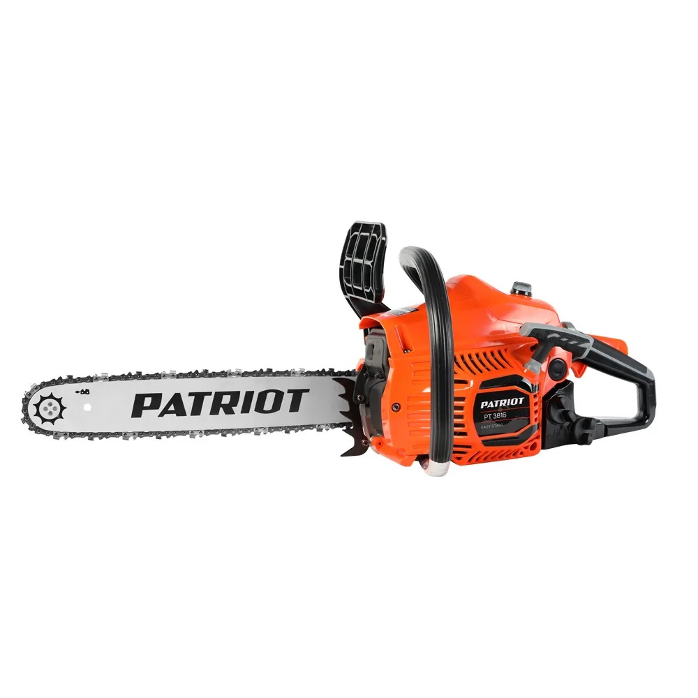 Пила цепная бензиновая PATRIOT PT3816, 2.0л.с. Easy Start