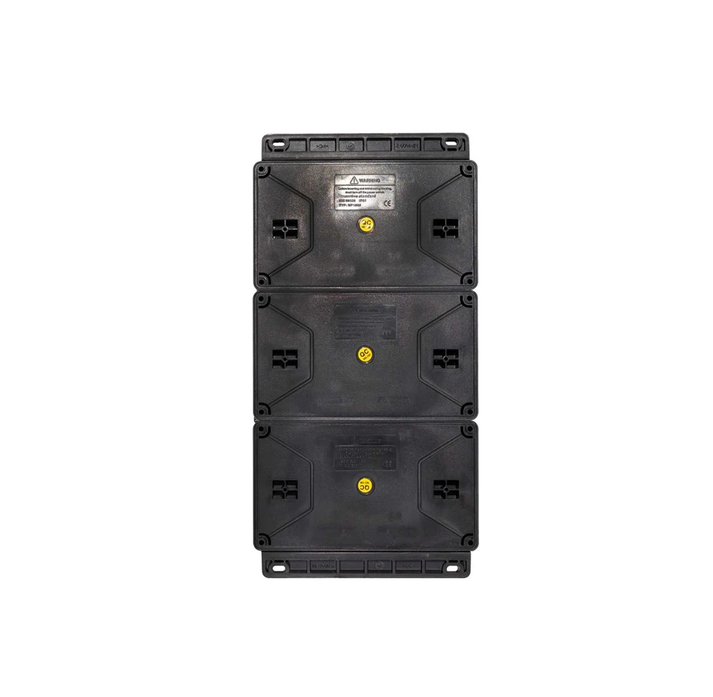 Навесной щит с розетками 220В + 380В EVOL BlockBox 0104-009-1