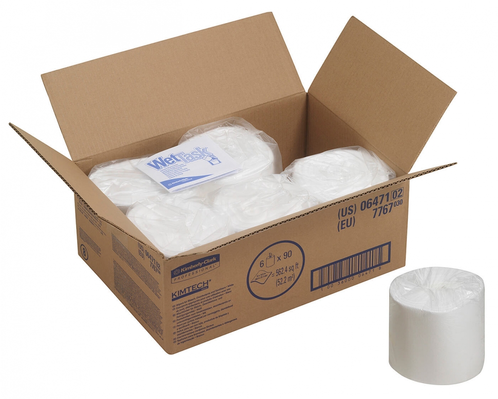 Протирочная салфетка Kimberly-Clark Wettask® DS 7757