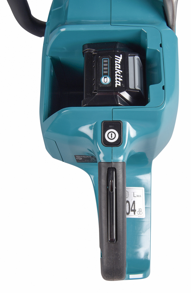 Пила цепная аккумуляторная Makita UC015GZ01 XGT 40v MAX, 1600 Вт, 14"/35 см, 3/8",1,3 мм, 25,5 м/с, безынстр., BL, WG, без акб и ЗУ