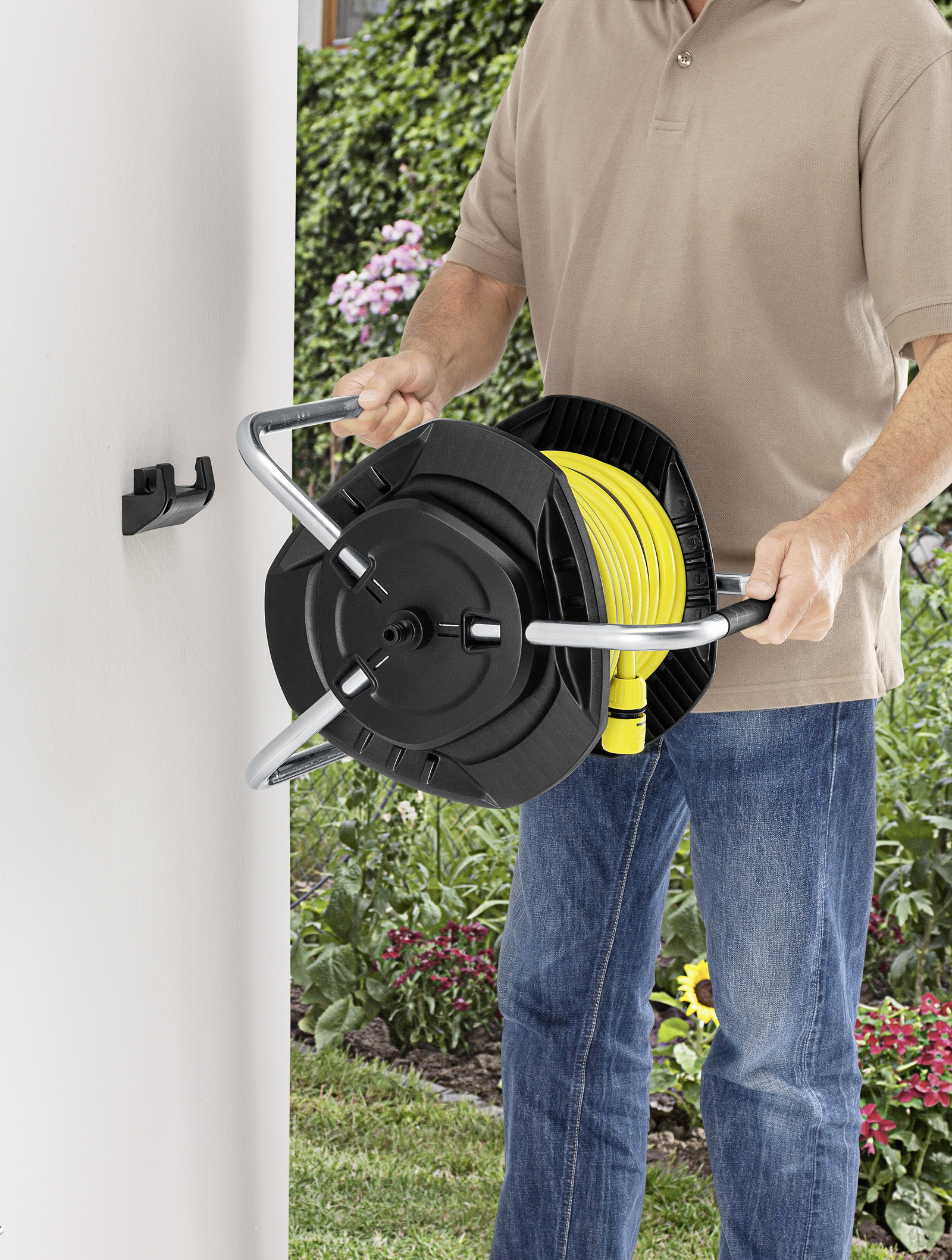Настенная катушка для шланга Karcher HR 4.525, шланг 1/2