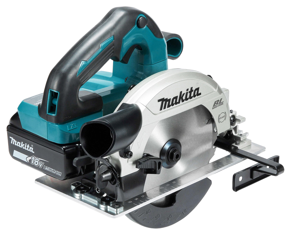 Пила дисковая аккумуляторная Makita DHS660Z LXT 18В, 165 мм, 5000 об/мин, без акб и ЗУ