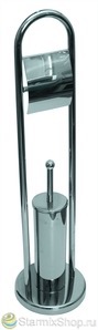 Ерш сантехнический с держателем т/бумаги CS-404