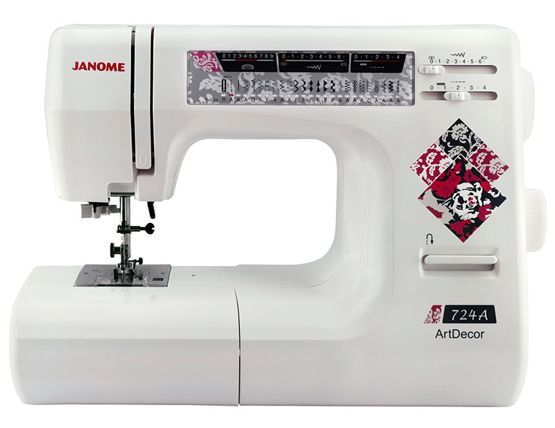 Электромеханическая швейная машина Janome ArtDecor 724A