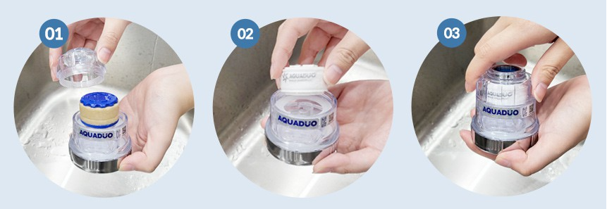 Набор сменных фильтров AquaDuo SF-1000 8 штук