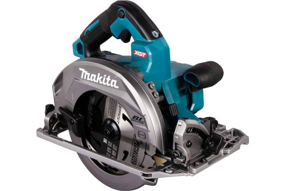 Пила дисковая аккумуляторная Makita HS004GD401 XGT BL 40В, 185/190 мм, 20 мм, макс рез 66/68,5 мм, эл. тормоз, плавный пуск, XPT, 1x4.0 Ач, DC40RA