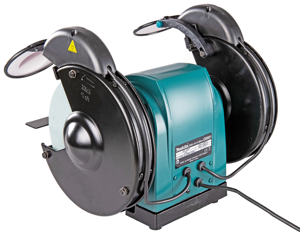 Заточной станок электрический Makita GB801 550 Вт, 2850 об\м, 2 круга 205х15.88 мм