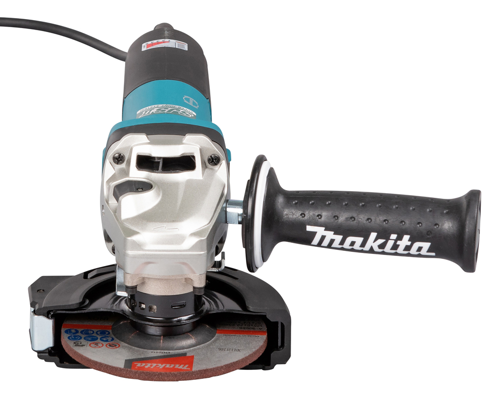 Угловая шлифовальная машина электрическая Makita GA5091X01 1900 Вт, 125 мм, 2800-11500 об/мин
