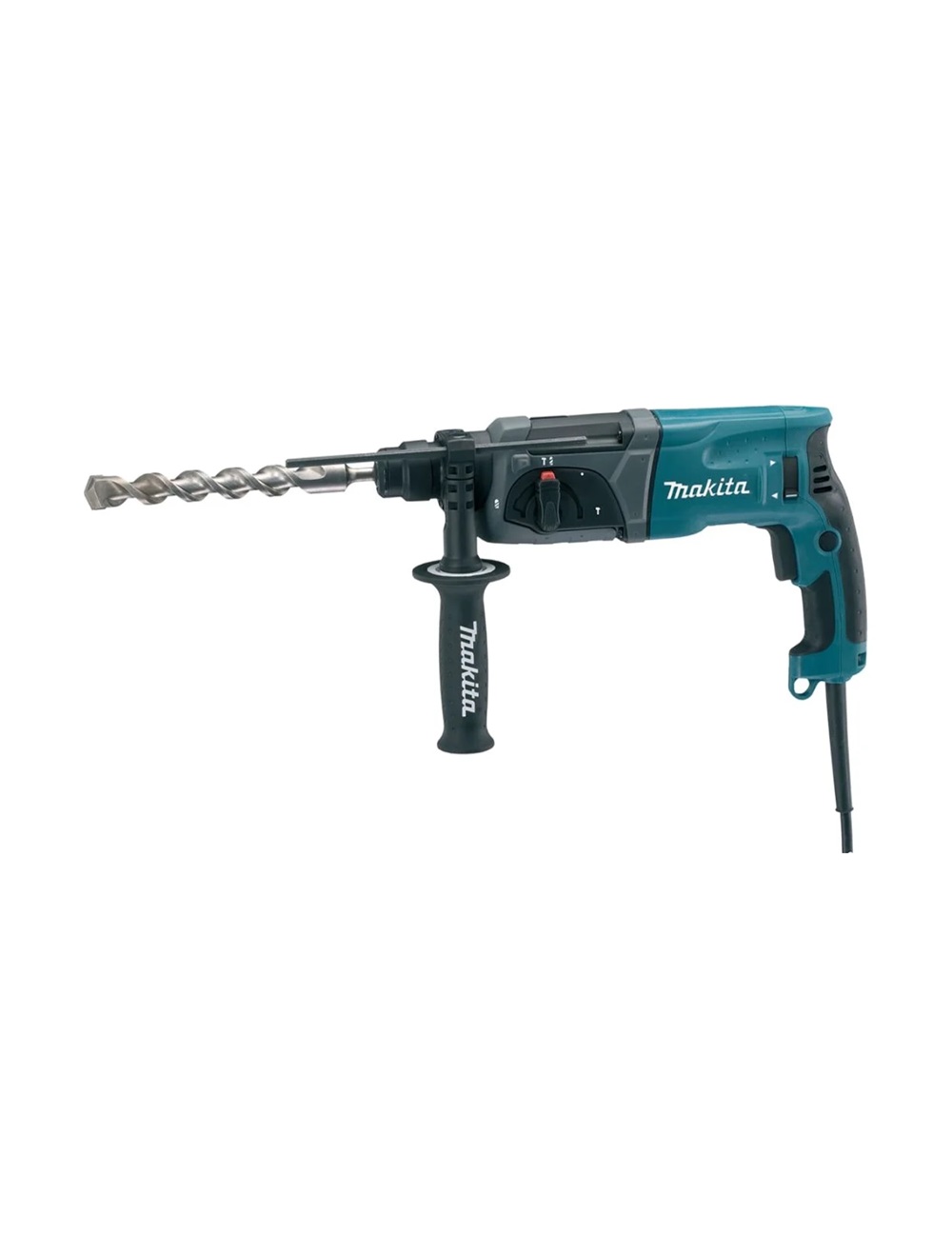 Перфоратор электрический Makita HR2470X15 780 Вт, 2,7 Дж, SDS-PLUS, набор буров