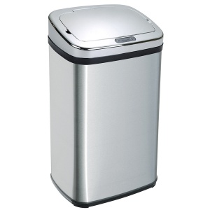 Урна сенсорная с автоматически открывающейся крышкой AGB-50M (матовая)