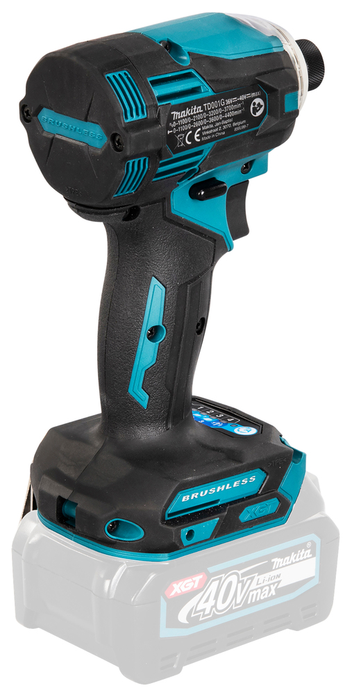 Шуруповерт ударный аккумуляторный Makita TD001GZ XGT 40В, 220 Нм, 3700 об/мин, без акб и ЗУ