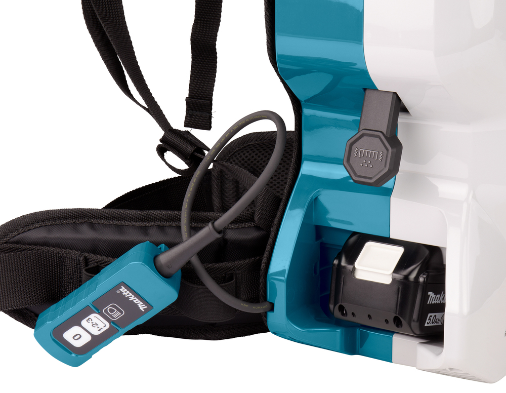 Пылесос ранцевый аккумуляторный Makita DVC660Z LXT 18В X2,  11 кПа, 6 л, без акб и ЗУ