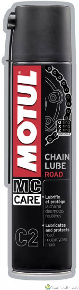 Смазка цепи С2 MOTUL Chain Lube Road (400 мл.)