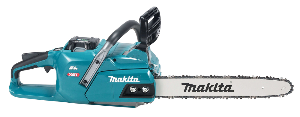 Пила цепная аккумуляторная Makita UC012GZ XGT 40v MAX, 1600 Вт, 16"/40 см, 3/8",1,3 мм, 25,5 м/с, инстр., BL, WG, без акб и ЗУ