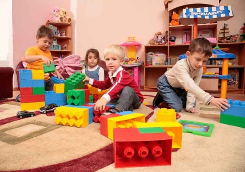 Уборка специализированных учреждений: детский сад