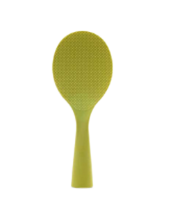 Лопатка для риса из кукурузного биопластика желтая