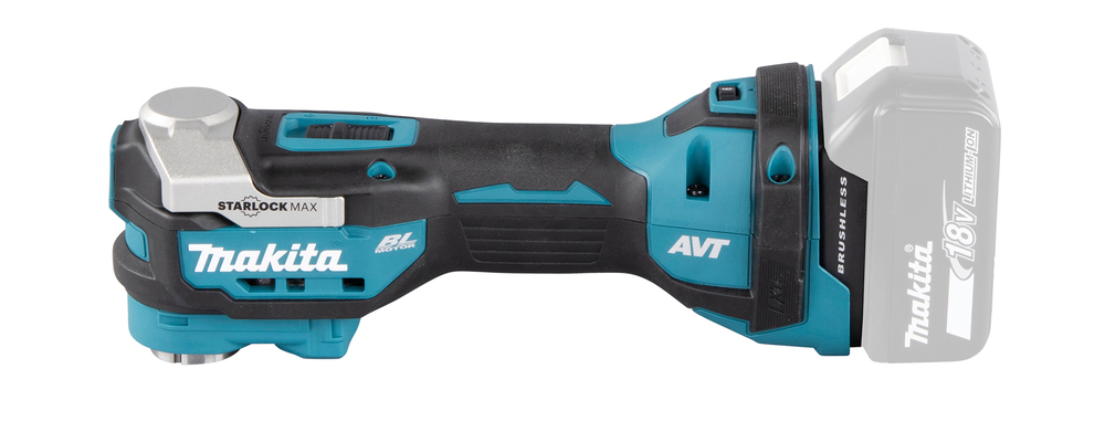 Аккумуляторный многофункциональный инструмент Makita DTM52Z 18В, 10000-20000 об\мин, Starlock/Starlock Plus/Starlock Max, без акб и ЗУ