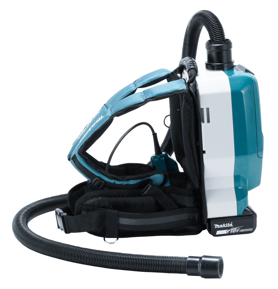 Пылесос ранцевый аккумуляторный Makita DVC265ZXU LXT 18В X2,  11 кПа, 2 л, без акб и ЗУ