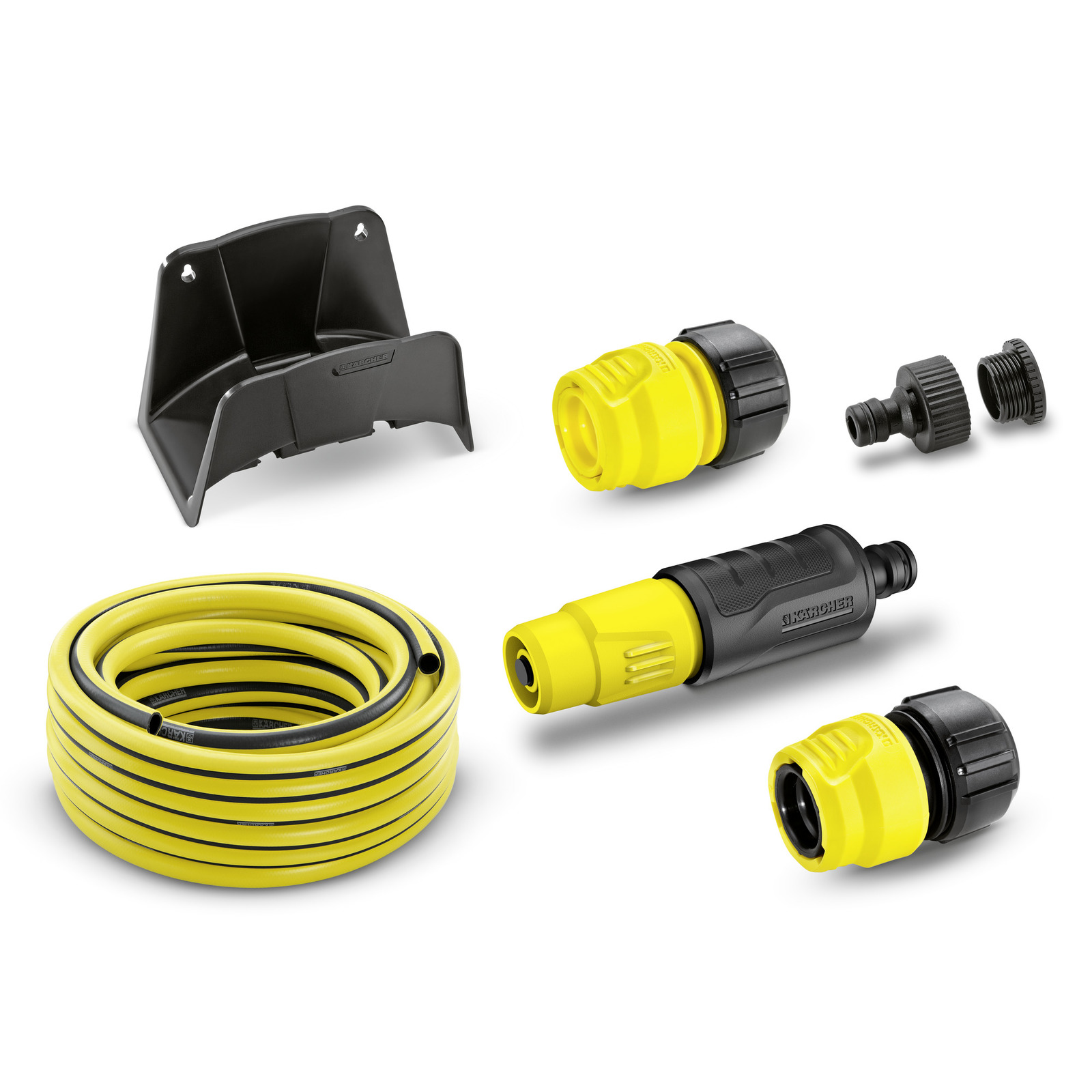 Комплект со шлангом Karcher 1/2 15м, держателем для шланга и соединителями