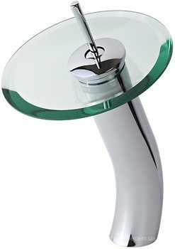 СМЕСИТЕЛЬ ДЛЯ УМЫВАЛЬНИКА LEDEME L1055-2, ИЗЛИВ КАСКАДНЫЙ