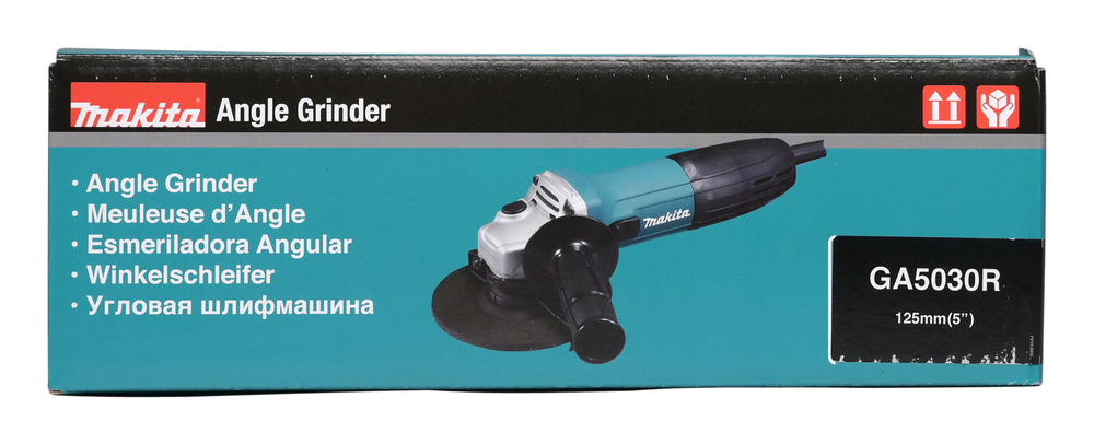 Угловая шлифовальная машина электрическая Makita GA5030R 720 Вт, 125 мм, 11000 об/мин