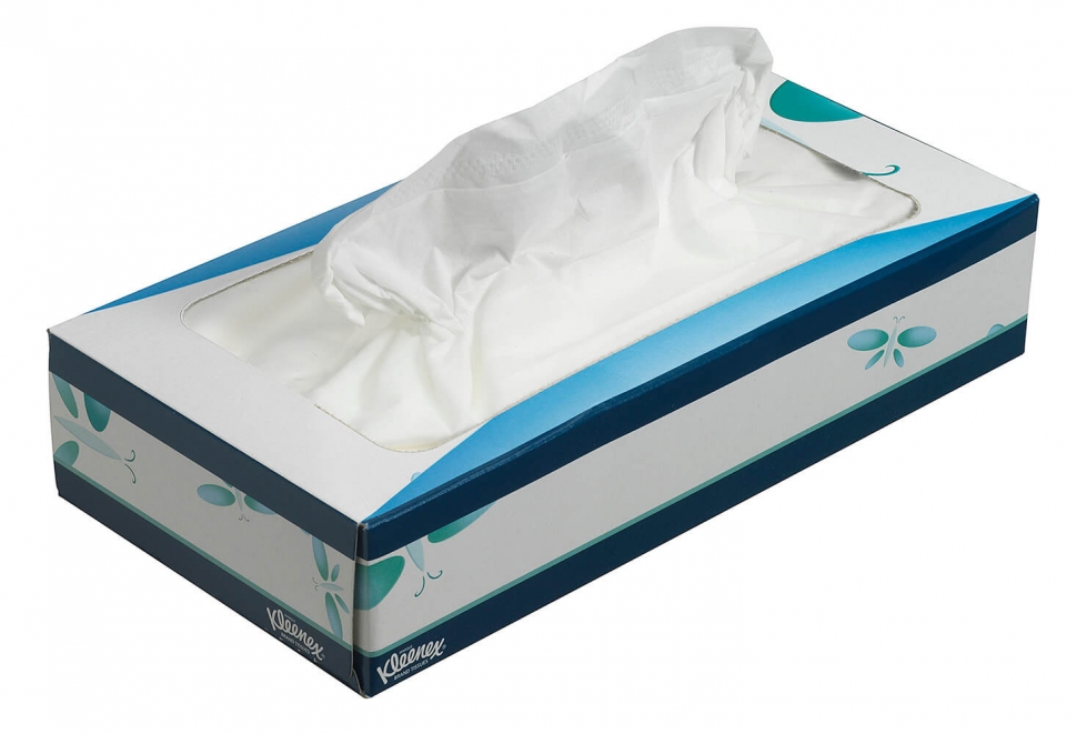 Гигиенические салфетки для лица Kimberly-Clark KLEENEX 8824 трехслойные