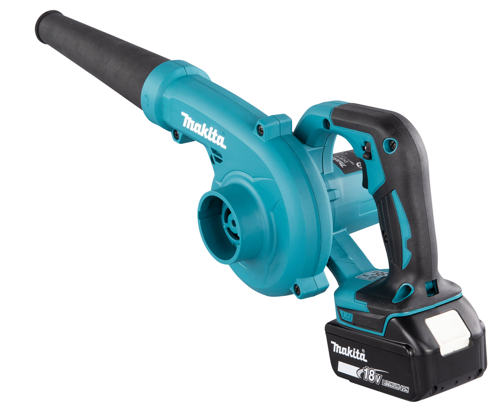Аккумуляторная воздуходувка Makita DUB186Z LXT 18В, 3 скорости, 3,1 м³/мин, 52 м/с, длинная насадка, без акб и З/У