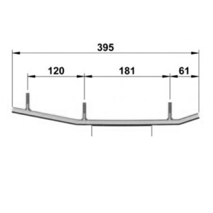 Коньки лыж усиленные 160 мм Sledex для Polaris Indy