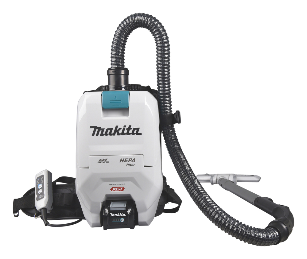 Ранцевый пылесос аккумуляторный Makita VC008GZ XGT 40 В, 18 кПа, 2 л, без акб и ЗУ