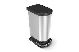 Контейнер для мусора с педалью ROTHO PASO 2-х секционный 50л