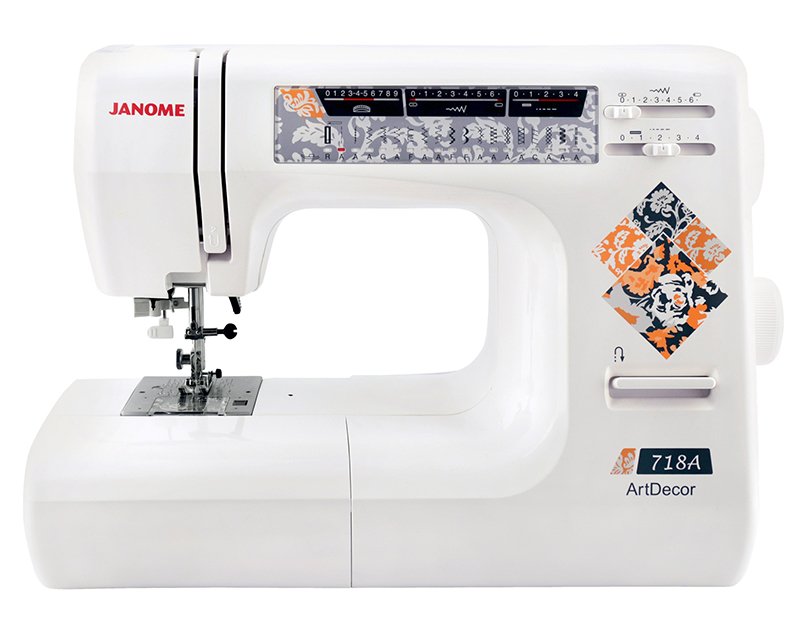 Электромеханическая швейная машина Janome ArtDecor 718A
